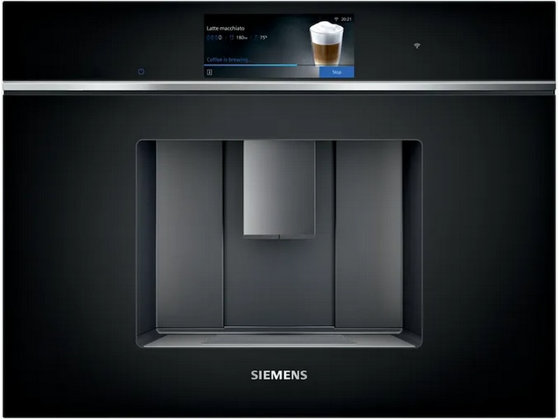 Siemens iQ700 CT718L1B0 Integrerad espressomaskin (svart) Espressomaskiner