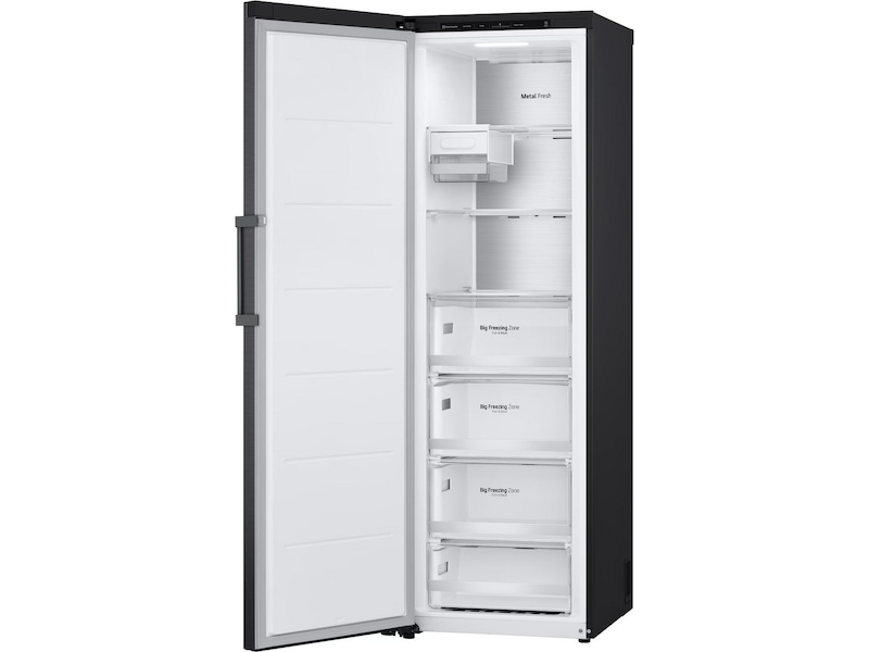 LG GLT71MCCSZ Kylskåp (matt svart) + Frysskåp Kylskåp