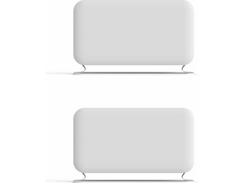 Mill Instant Max golvelement 2200W Mec (vit) 2-pack Fristående element