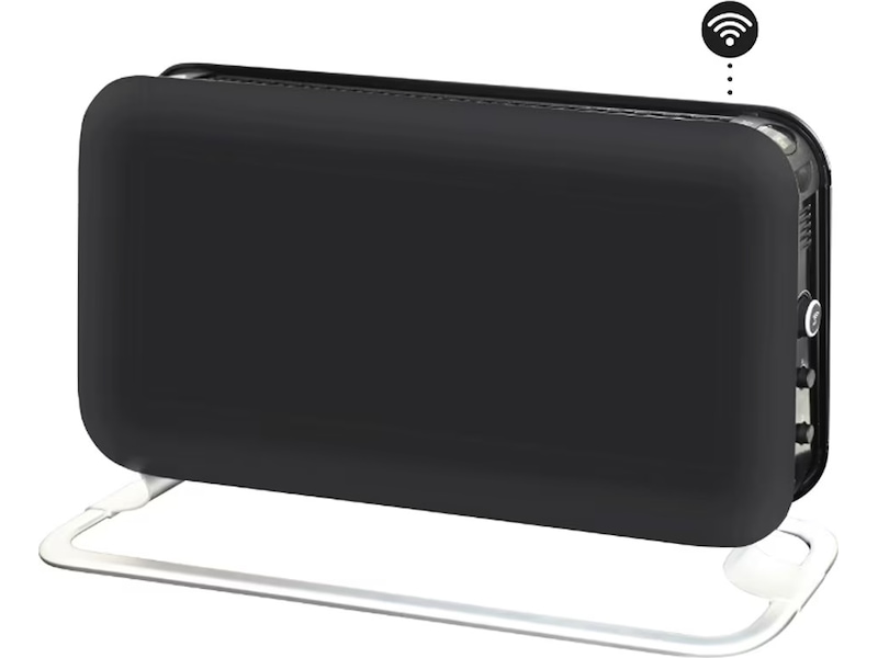 Mill WiFi golvelement 1200W (svart) 2-pack Fristående element