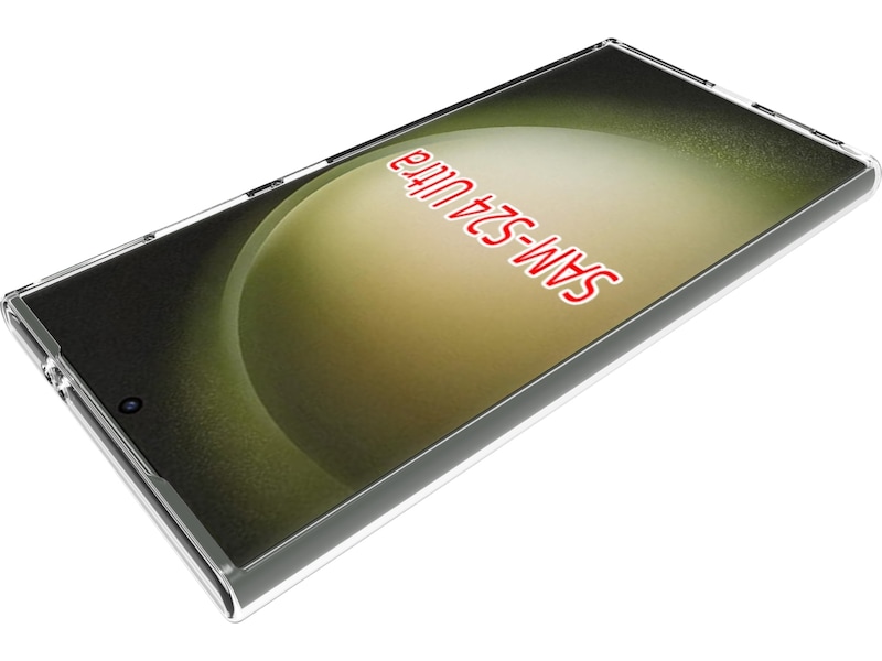 iiglo Galaxy S24 Ultra Silikonskydd (transparent) Mobilskal