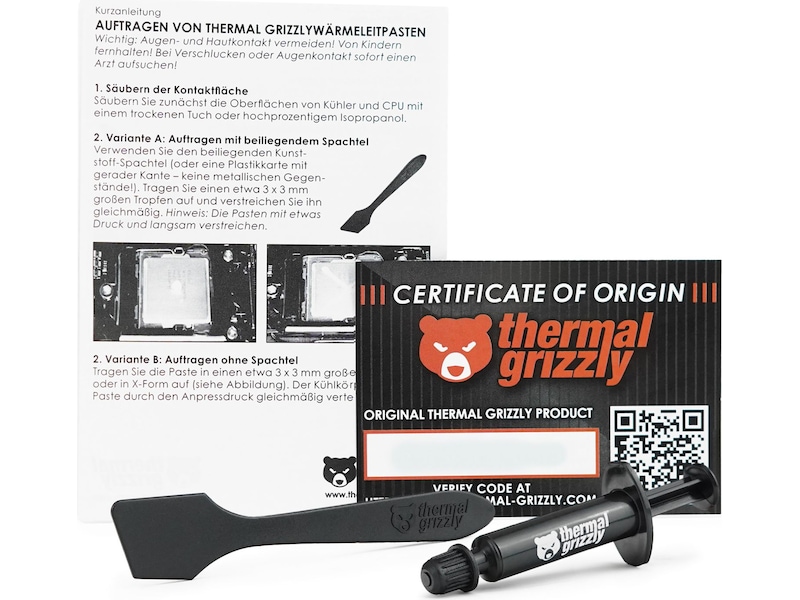 Thermal Grizzly Hydronaut 1g Kylpasta Kylpasta