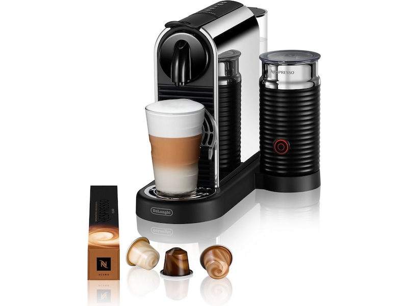 Nespresso CitiZ & Milk by De'Longhi kapselmaskin (svart) Kapselmaskiner