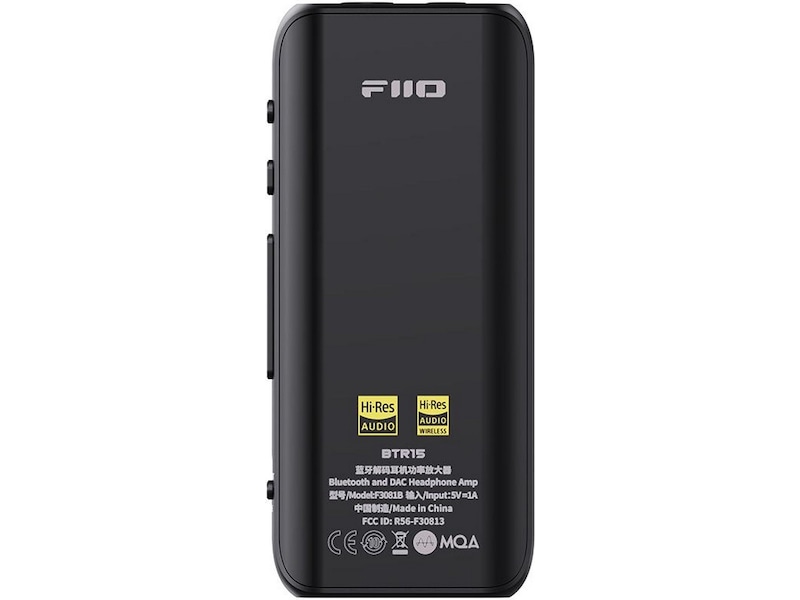 FiiO BTR15 Bluetooth hodetelefonforsterker DAC Hörlursförstärkare