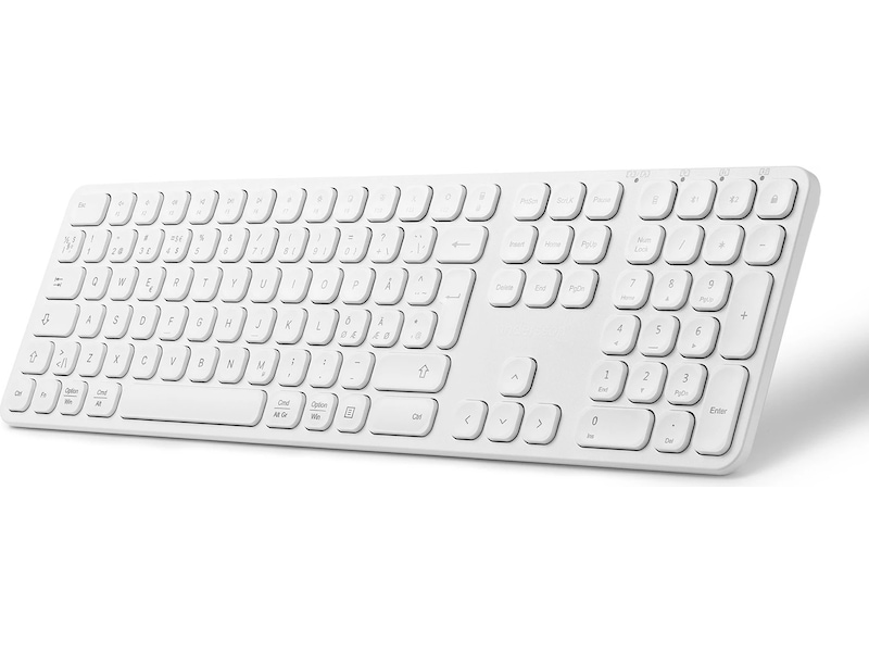 Andersson WSK-M3000 Tangentbord och mus (vit) Mus & tangentbord -combo-paket