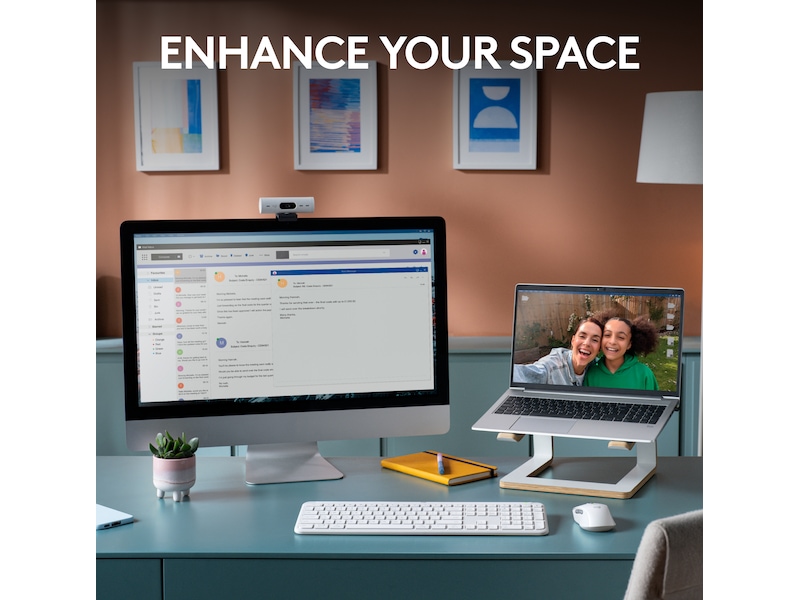 Logitech Signature Slim Combo MK950 (off-white) Mus & tangentbord -combo-paket