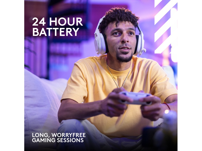 Astro A50 X LIGHTSPEED Trådlöst Gaming headset + batteriladdare (vit) Gamingheadset