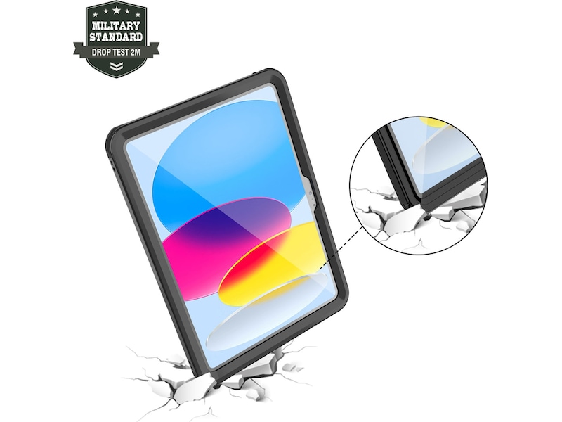 4smarts iPad 10,9" Active Pro Rugged Stark Cover (svart) Skydd