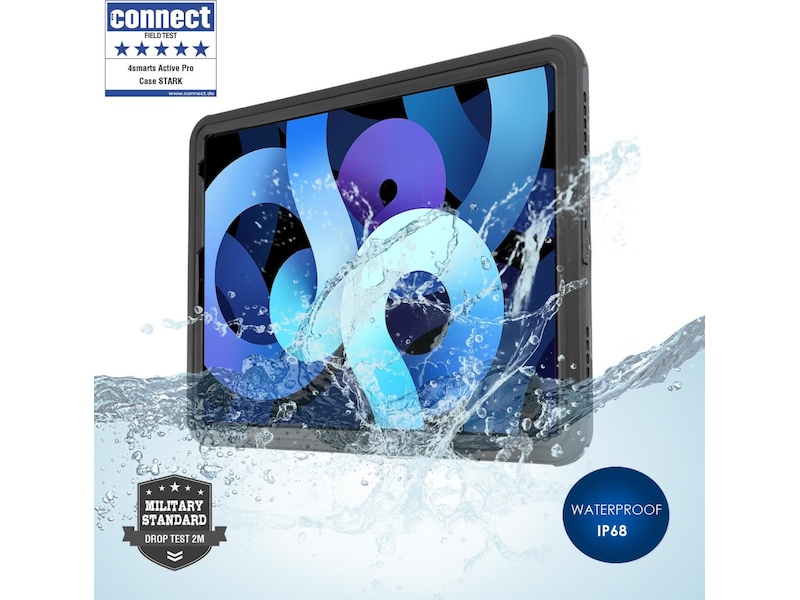 4smarts iPad 10,9" Active Pro Rugged Stark Cover (svart) Skydd