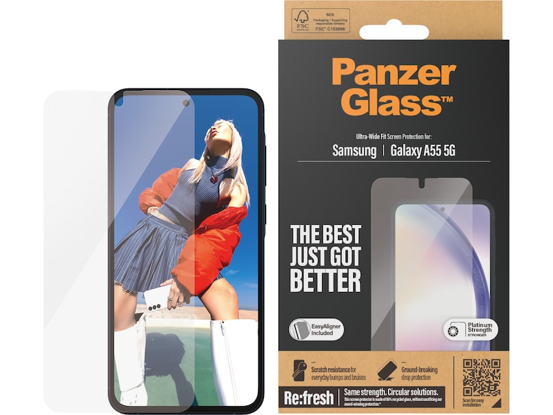PanzerGlass Samsung Galaxy A55 5G/A35 5G Skärmskydd Skärmskydd mobiltelefon