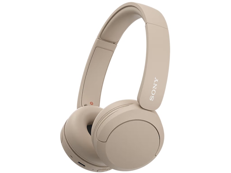Sony WH-CH520 trådlösa hörlura, On-Ear (beige) Hörlurar