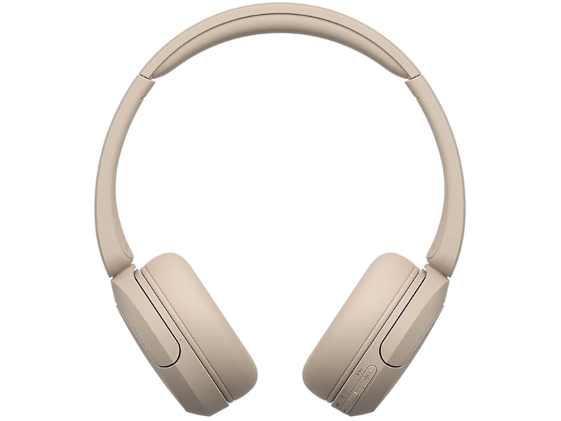Sony WH-CH520 trådlösa hörlura, On-Ear (beige) Hörlurar