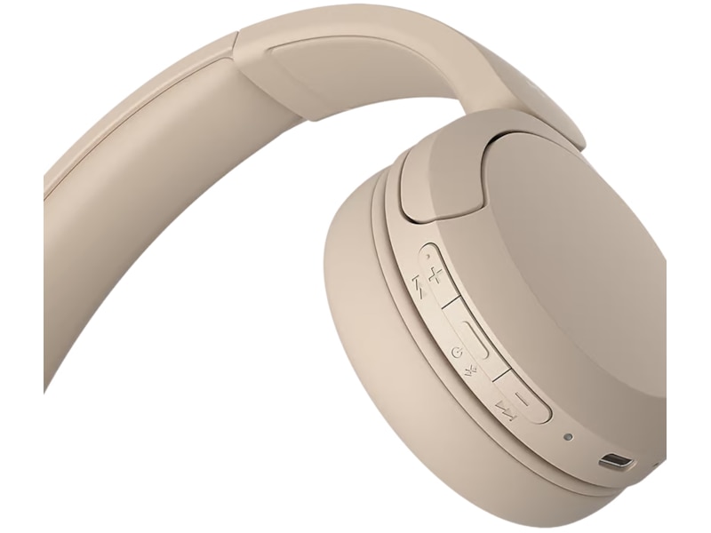 Sony WH-CH520 trådlösa hörlura, On-Ear (beige) Hörlurar