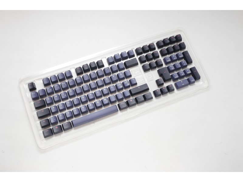 Ducky PBT Cosmic Keycaps (Blå/svart) Tillbehör till gaming tangentbord och mus