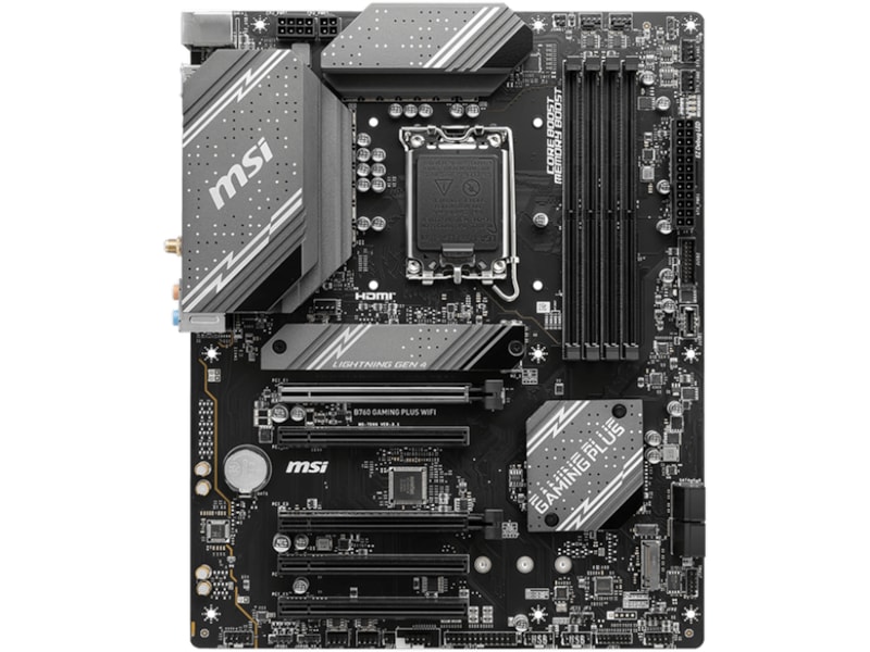 MSI B760 Gaming Plus WiFi Moderkort Intel Socket