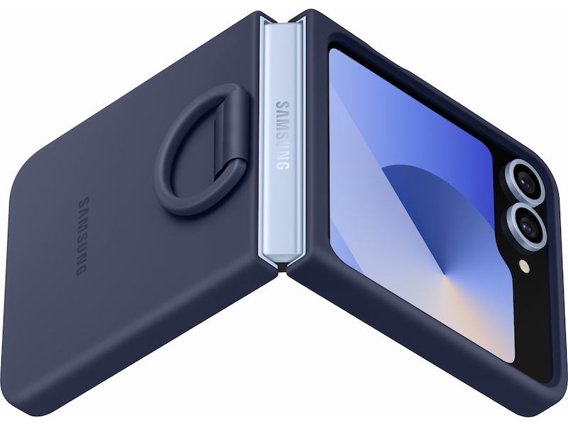 Samsung Galaxy Z Flip6 Silikonskal (navy) Mobilskal