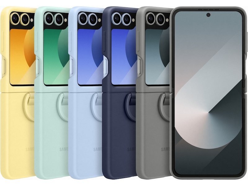 Samsung Galaxy Z Flip6 Silikonskal (navy) Mobilskal