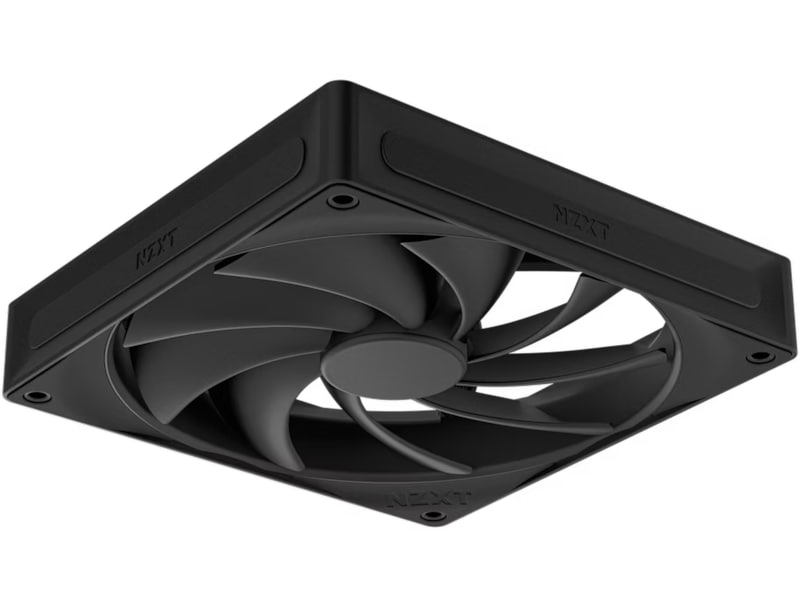 NZXT F140Q Quiet Airflow Fläkt (svart) Fläkt