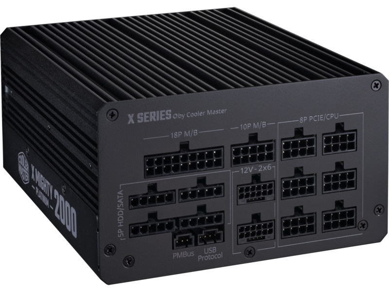 Cooler Master X Mighty Platinum 2000 PSU Nätaggregat