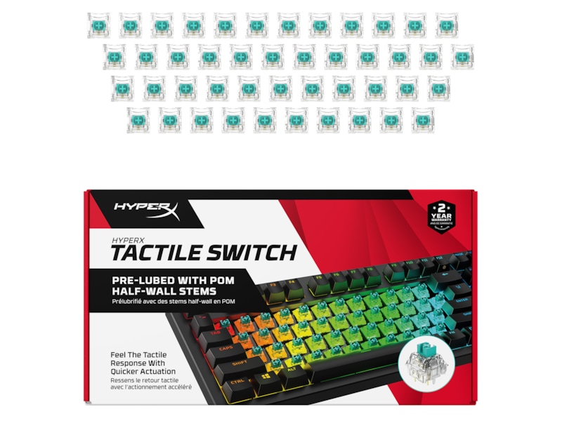 HyperX Tactile Switch Tillbehör till gaming tangentbord och mus