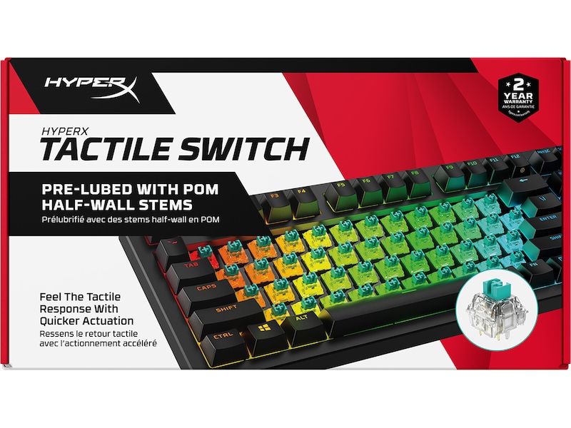 HyperX Tactile Switch Tillbehör till gaming tangentbord och mus