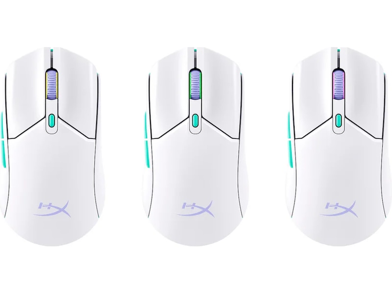HyperX Pulsefire Haste 2 Core Trådlös Gamingmus (vit) Gamingmus