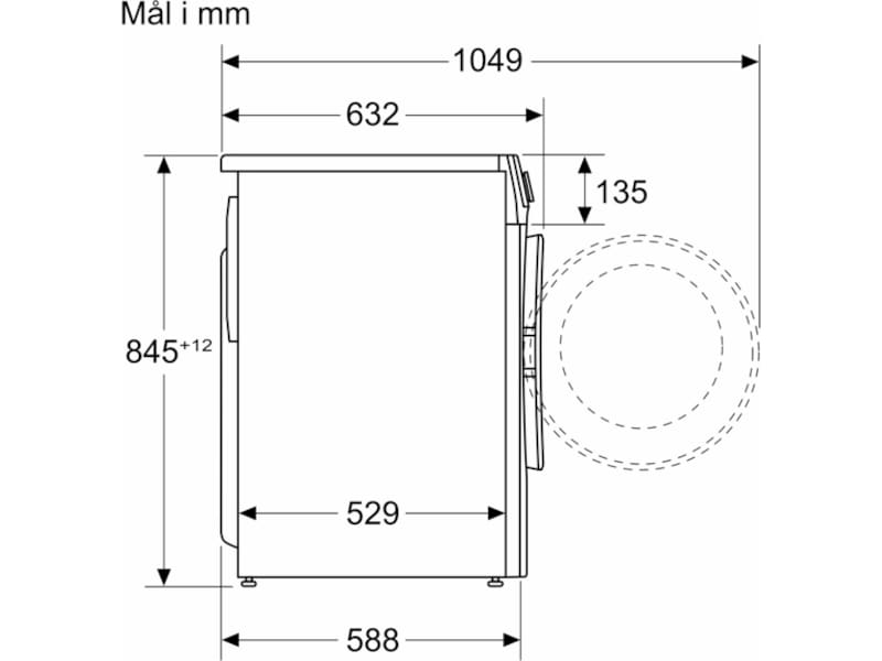 Bosch Serie 6 WGG244ZMSN Tvättmaskin Tvättmaskin