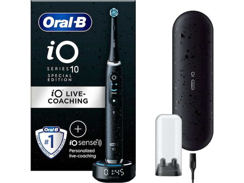 Oral-B iO 10 elektrisk tandborste (svart) Eltandborste