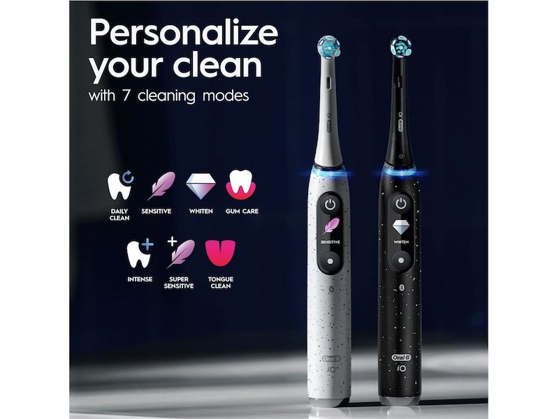 Oral-B iO 10 elektrisk tandborste (svart) Eltandborste