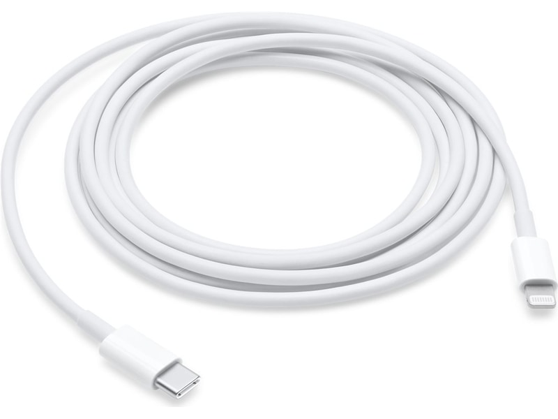 Apple Lightning till USB-C-kabel 2m (vit) USB-kablar