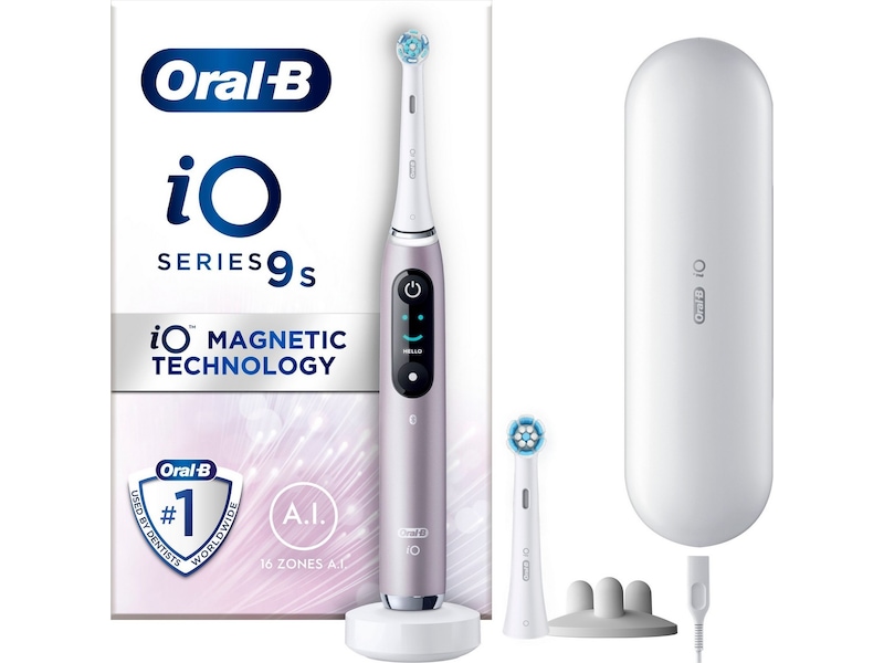 Oral-B iO 9 elektrisk tandborste (rosa) Eltandborste