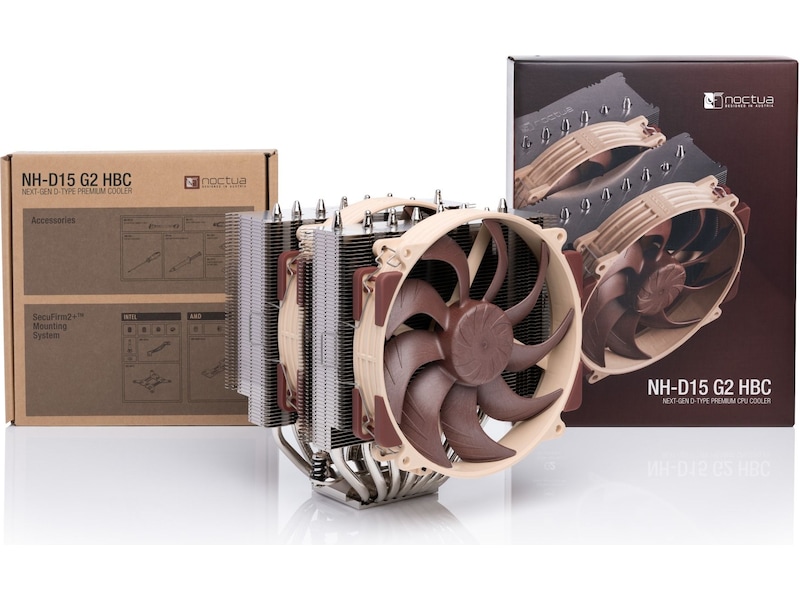 Noctua NH-D15 G2 HBC CPU Kylare for Intel CPU - Luftkylning