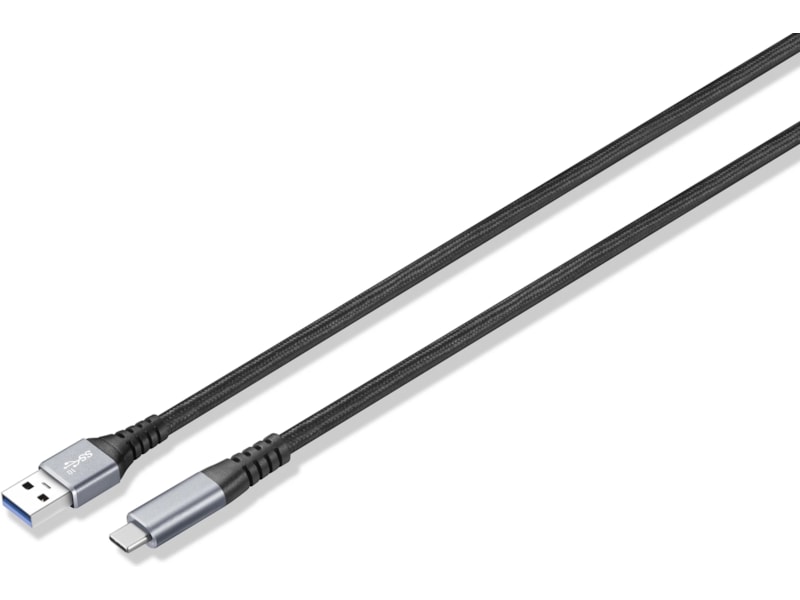 Andersson USB-C till USB-A kabel 3m (svart) USB-kablar