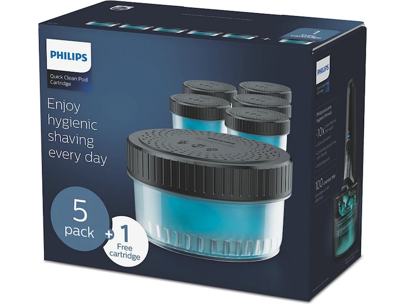 Philips CC16/50 Quick Clean Pod-patron5+1 pack Tillbehör till rakapparat