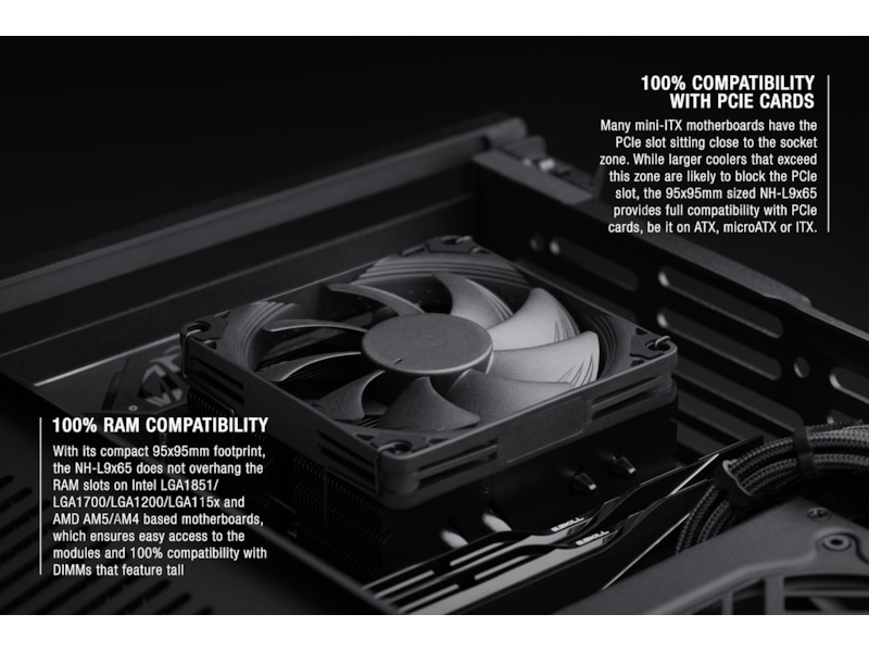 Noctua NH-L9x65 CPU Kylare CPU - Luftkylning