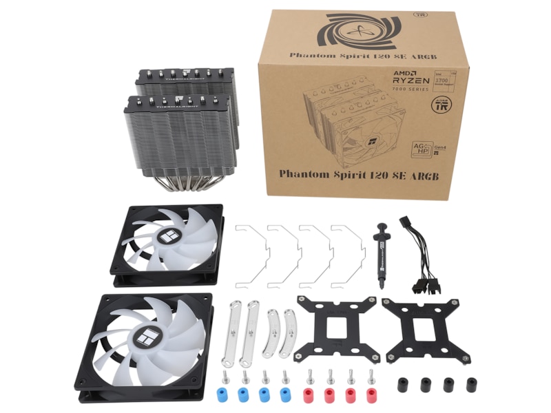 Thermalright Phantom Spirit 120 SE ARGB Kylare CPU - Luftkylning