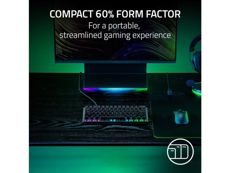 Razer Huntsman V3 Pro Mini gamingtangentbord (svart) Gamingtangentbord