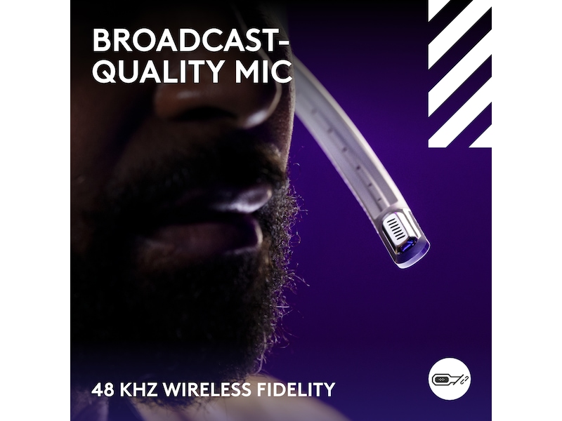 Logitech Astro A50 Lightspeed Trådlöst Gamingheadset (vit) Gamingheadset