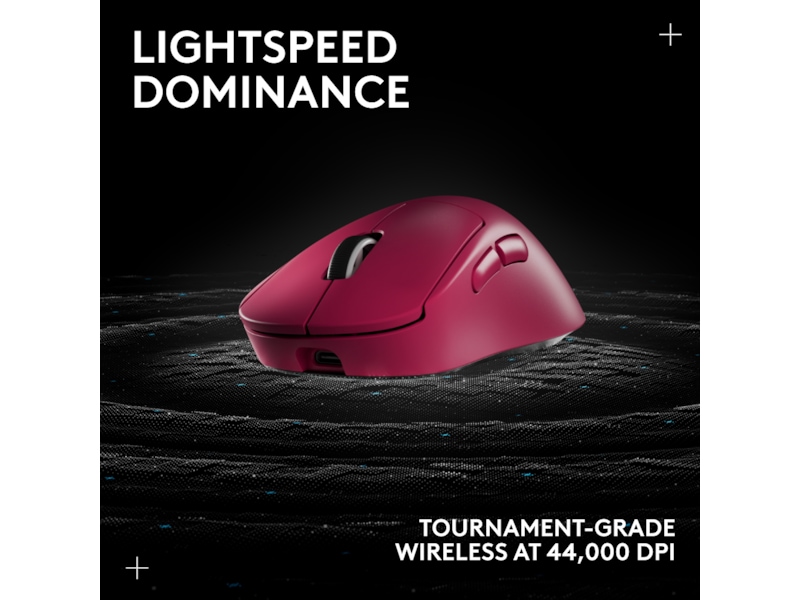 Logitech G Pro X Superlight 2 DEX trådlös gamingmus (rosa) Gamingmus