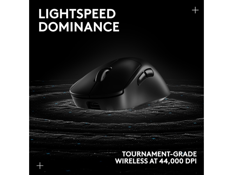 Logitech G Pro X Superlight 2 DEX trådlös gamingmus (svart) Gamingmus