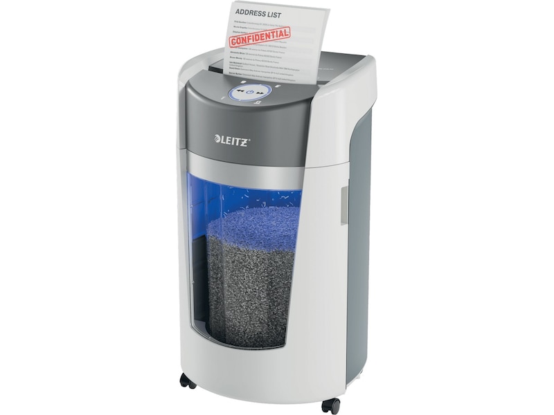 Leitz IQ OptiMax Office 550 Mikrokross P5 Dokumentförstörare