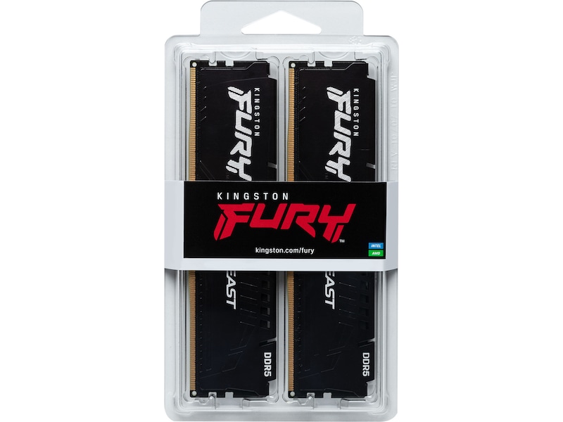 Kingston FURY Beast DDR5 6000MHz 32GB - Minne | Komplett.se