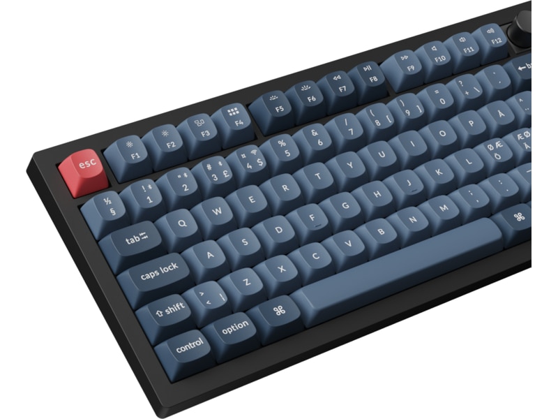 Keychron V3 MAX Gateron Jupiter Brown trådlöst gamingtangentbord Gamingtangentbord