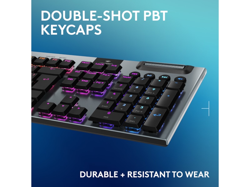 Logitech G915 X Lightspeed Trådlös Gamingtangentbord (svart) Gamingtangentbord