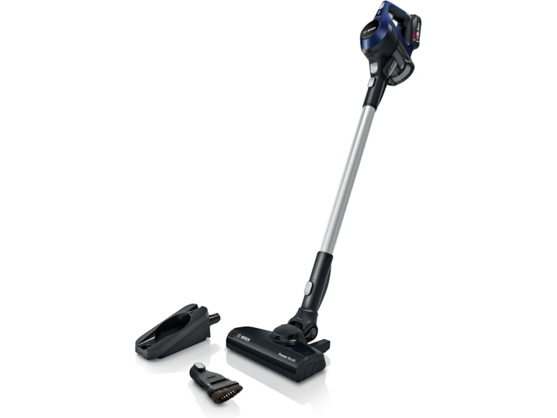 Bosch Unlimited Series 6 Uppladdningsbar dammsugare (blå) Skaftdammsugare