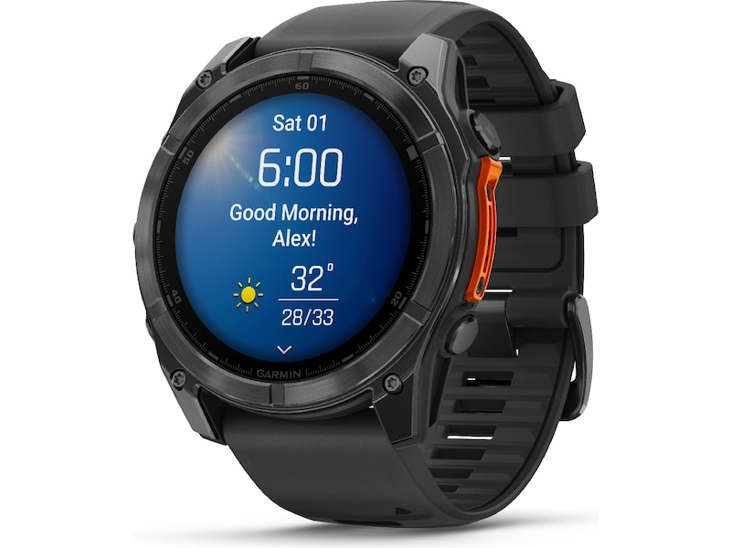Garmin fenix 8 AMOLED 51mm GPS (slate gray/stainless steel) Smartwatches