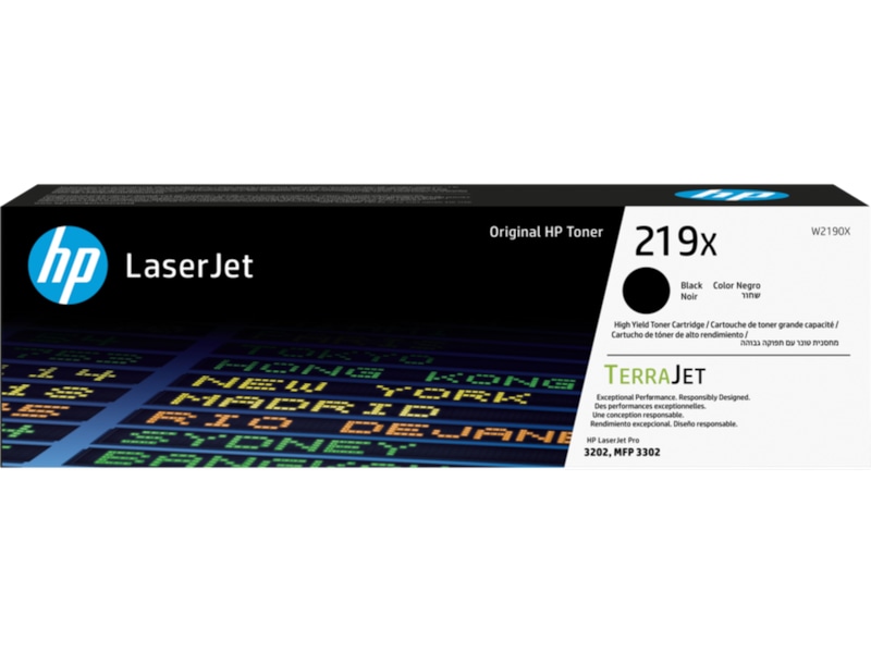 HP Toner 219X Svart Lasertoner