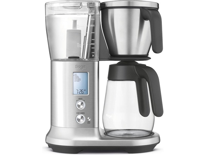 Sage Precision Brewer Glass (borstat stål) Kaffebryggare