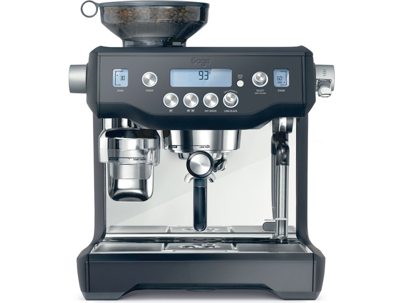 Sage Oracle Espressomaskin (svart tryffel) Espressomaskiner