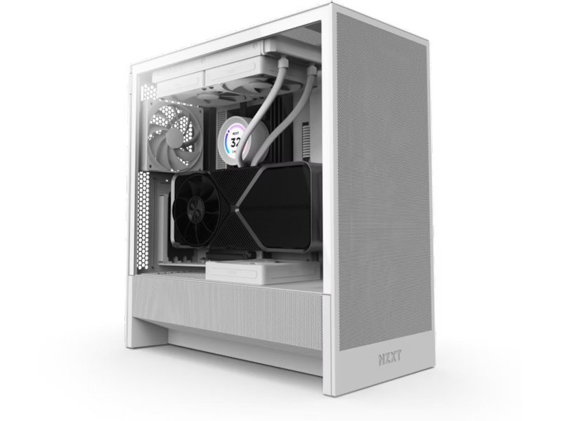 NZXT H5 Flow Mid Tower (vit) Midi tower